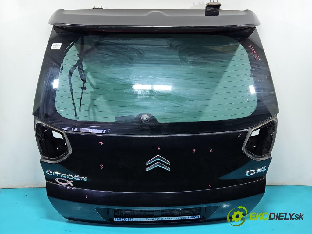 Citroen C4 Picasso I 2006-2013 1.6 16V 120 hp manual 88 kW 1598 cm3 5- zadní kufrové dveře  (Zadní kapoty)