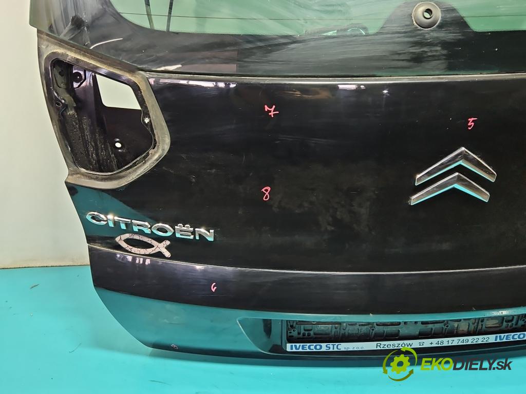 Citroen C4 Picasso I 2006-2013 1.6 16V 120 hp manual 88 kW 1598 cm3 5- zadní kufrové dveře  (Zadní kapoty)