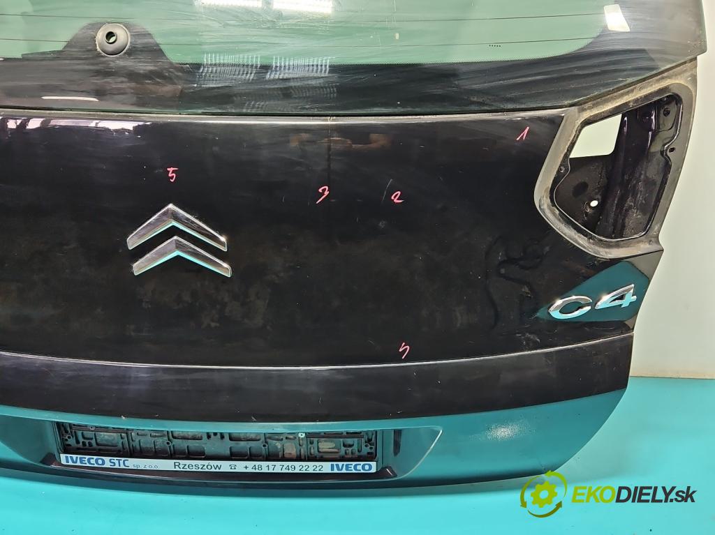 Citroen C4 Picasso I 2006-2013 1.6 16V 120 hp manual 88 kW 1598 cm3 5- zadní kufrové dveře  (Zadní kapoty)