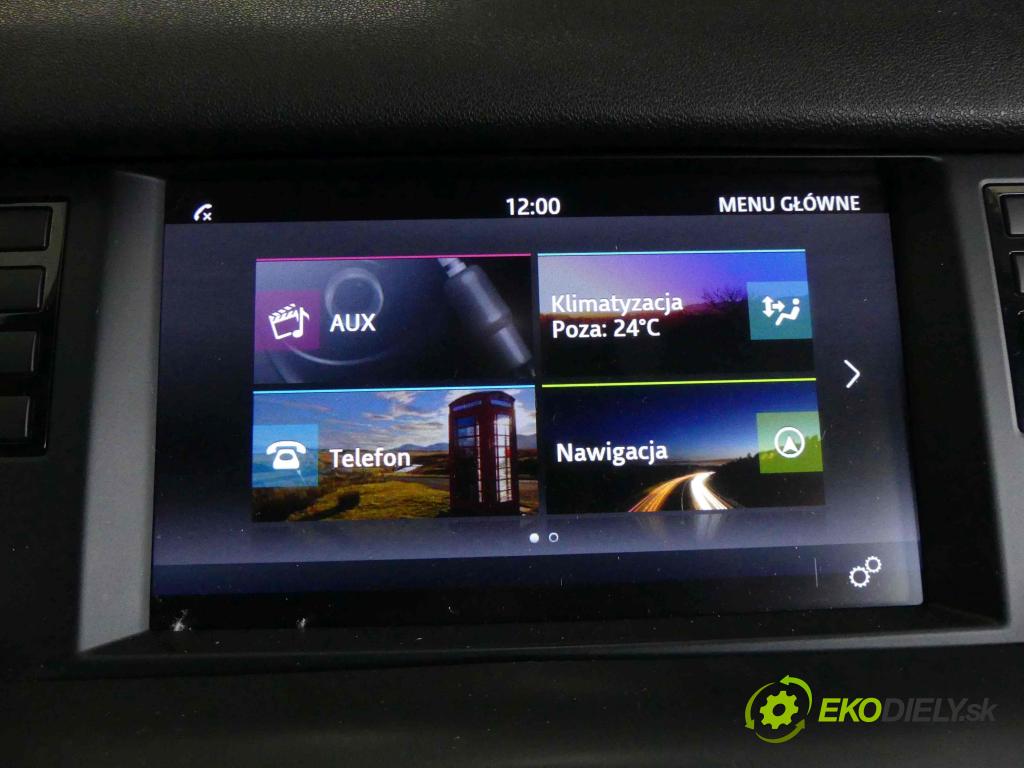 Land rover Discovery Sport 2014-2019 L550 2.0 T 241KM automatic 177 kW 1999 cm3 5- Zobrazit: FK72-19C299-AA (Prístrojové dosky, displeje)