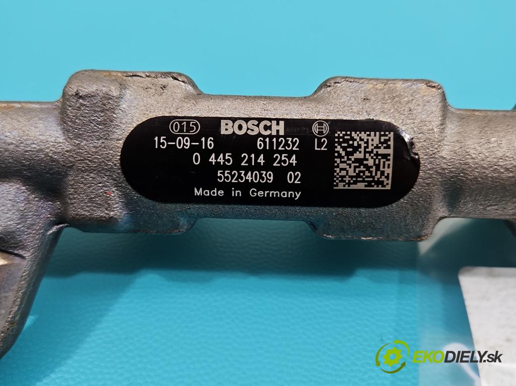 Jeep Renegade 2014- 2.0 CRD 140 HP manual 103 kW 1956 cm3 5- lišta vstrekovacia 0445214254 (Vstrekovacie lišty)