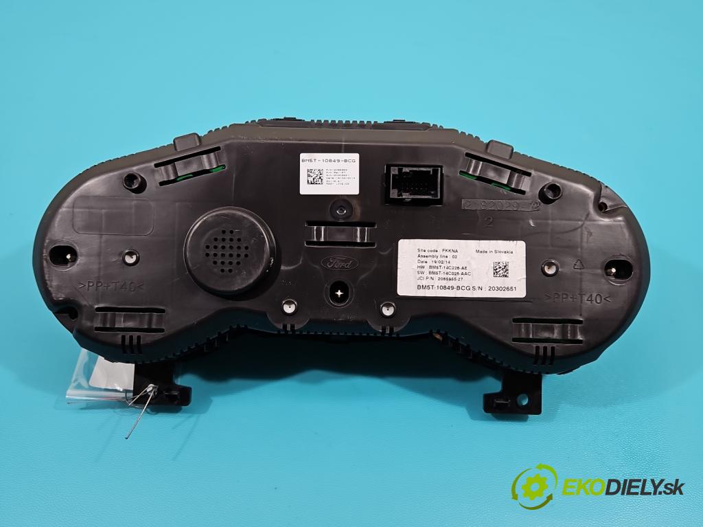 Ford Focus Mk3 2010-2018 1.6 tdci 95 HP manual 70 kW 1560 cm3 5- prístrojovka/ budíky BM5T-10849-BCGS/N (Prístrojové dosky, displeje)