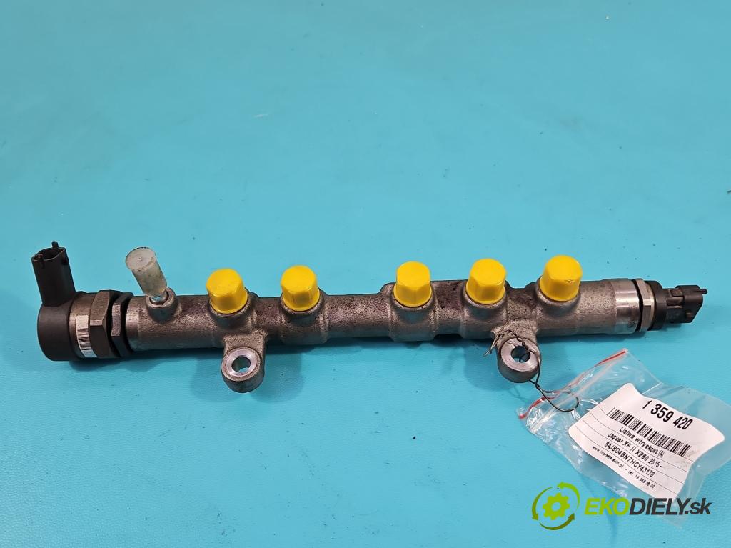 Jaguar XF II X260 2015- 2.0d 179KM automatic 132 kW 1999 cm3 4- lišta vstrekovacia 0445214332 (Vstrekovacie lišty)