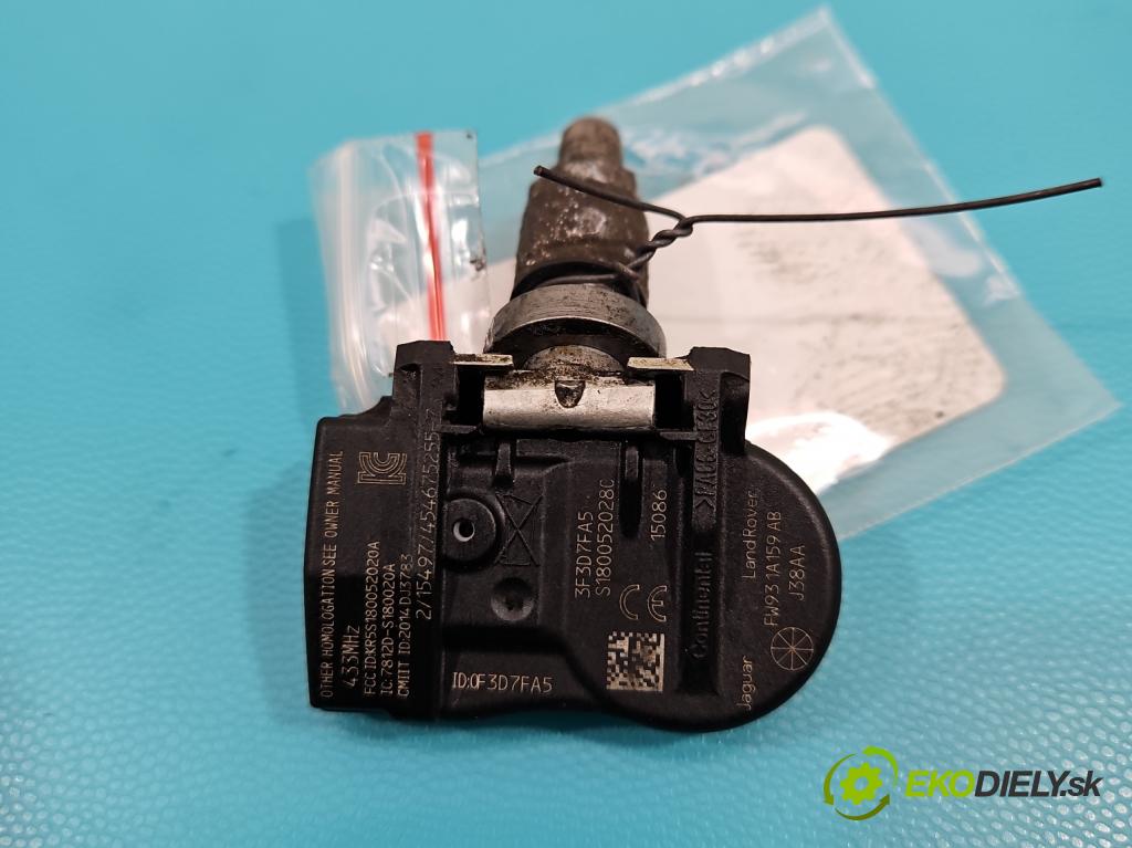 Land rover Discovery Sport 2014-2019 L550 2.0 T 241KM automatic 177 kW 1999 cm3 5- snímač tlaku pneumatika FW931A159AB (Snímače tlaku v pneumatikách)