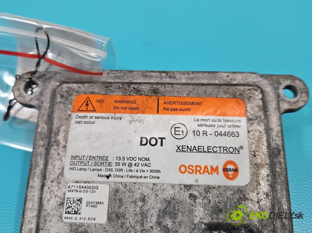 Land rover Discovery Sport 2014-2019 L550 2.0 T 241KM automatic 177 kW 1999 cm3 5- střídač: xenon A71154400DG (Riadiace jednotky xenónu)