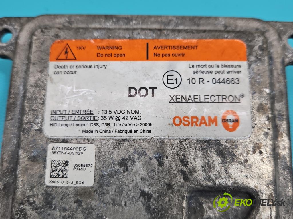 Land rover Discovery Sport 2014-2019 L550 2.0 T 241KM automatic 177 kW 1999 cm3 5- střídač: xenon A71154400DG (Riadiace jednotky xenónu)