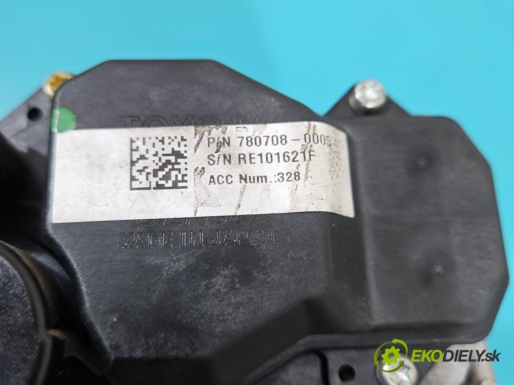 Toyota Auris II 2012-2018 1.4 D4D 90 HP manual 66 kW 1364 cm3 5- turbodúchadlo, turbo 780708-0005 (Turbodúchadlo (kompletné))