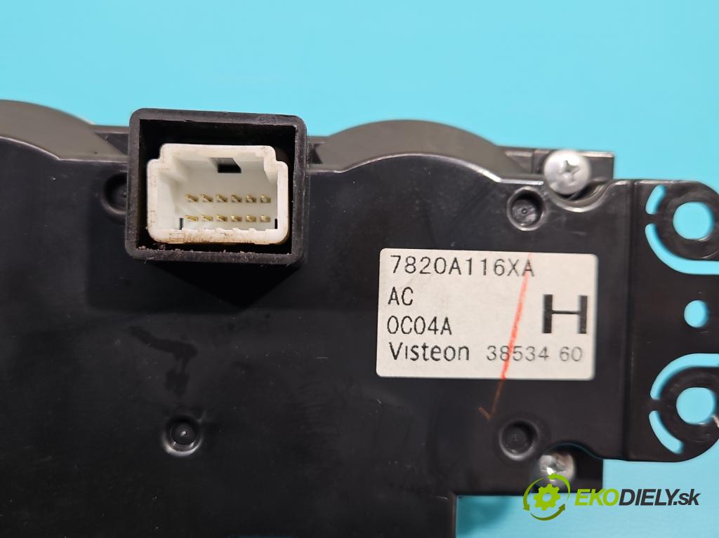 Mitsubishi Lancer VIII 2007-2016 1.8 16V 143 hp manual 105 kW 1798 cm3 5- palubní deska panel topení 7820A116XA
