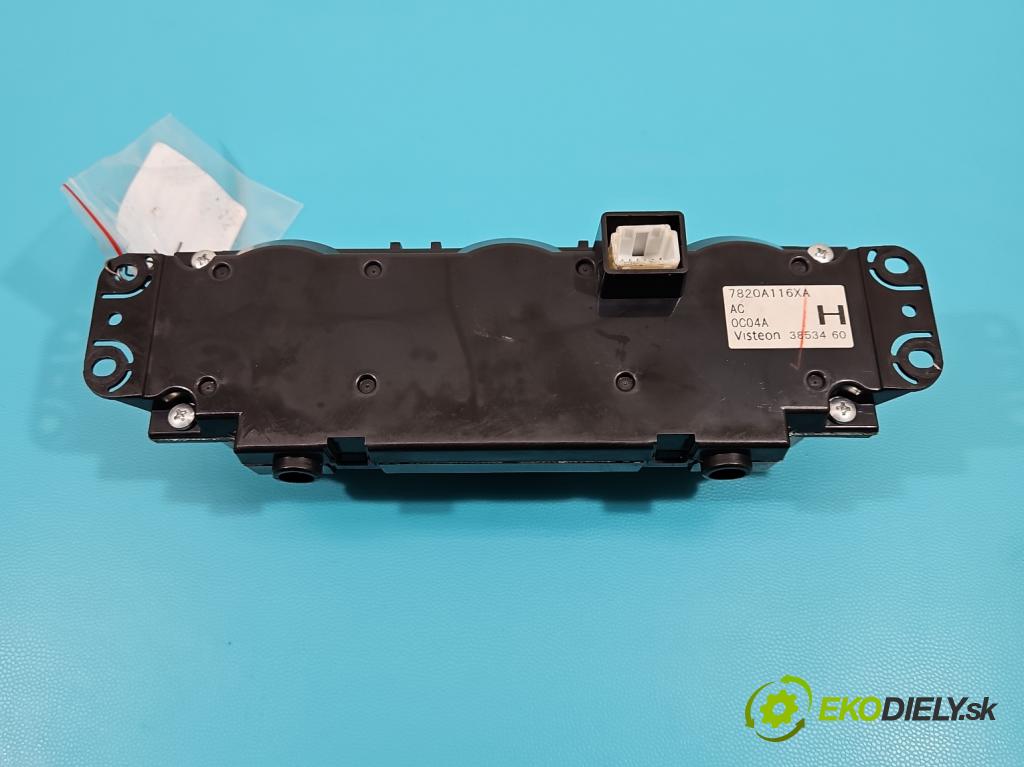 Mitsubishi Lancer VIII 2007-2016 1.8 16V 143 hp manual 105 kW 1798 cm3 5- palubní deska panel topení 7820A116XA