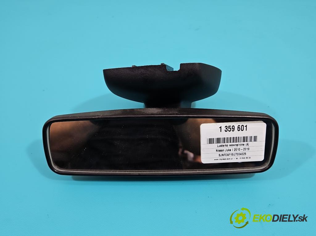 Nissan Juke I 2010-2019 1.2 T 116 hp manual 85 kW 1197 cm3 5- zpětné zrcátko vnitřní (Světla vnitřní)