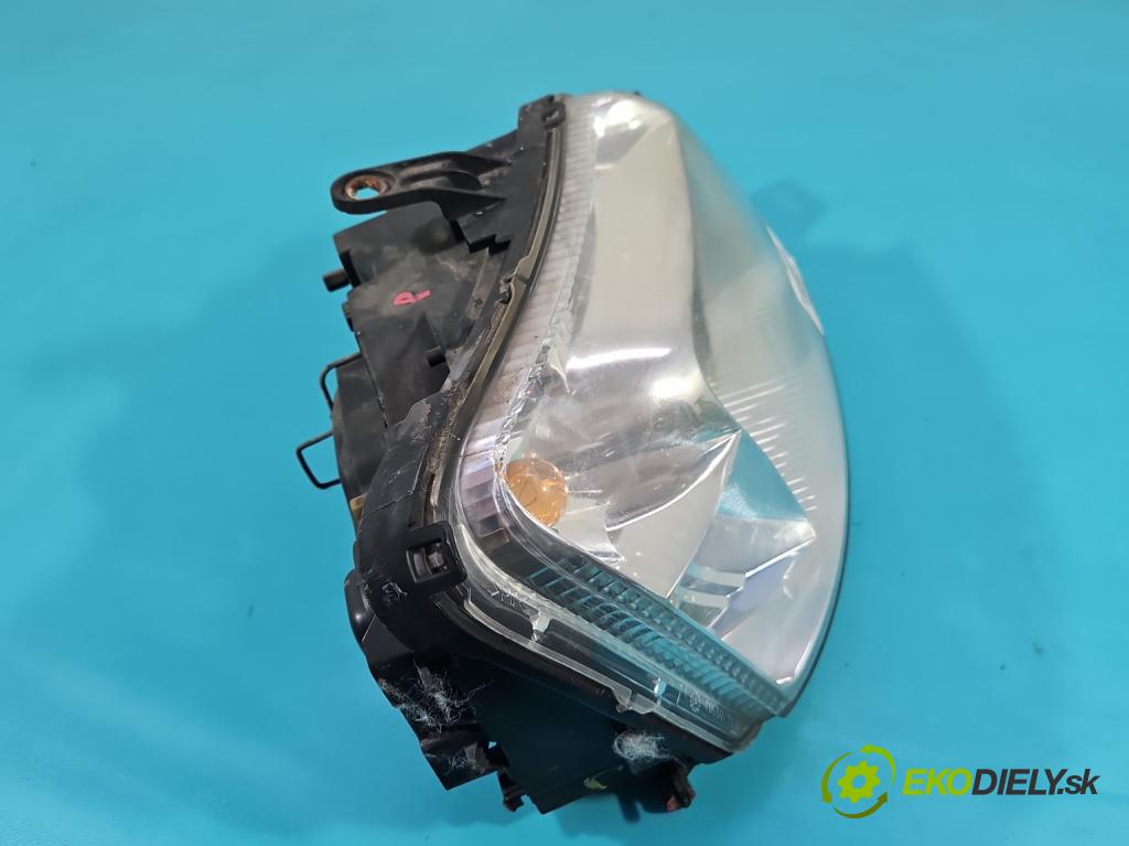 Fiat Panda II 2003-2012 1.1 54 HP manual 40 kW 1108 cm3 5- Reflektor: pravý  (Pravé)