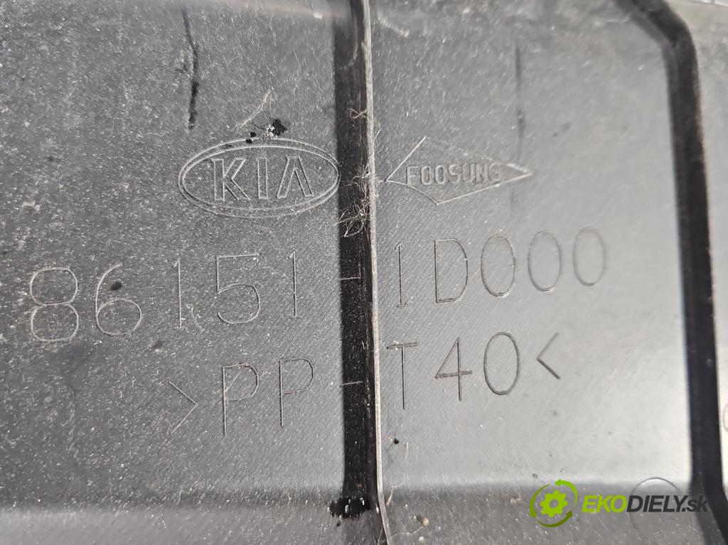 Kia Carens III  2006-2013 2.0 crdi 140 hp manual 103 kW 1991 cm3 5- torpédo 86151-1D000 (Plast pod čelním sklem)