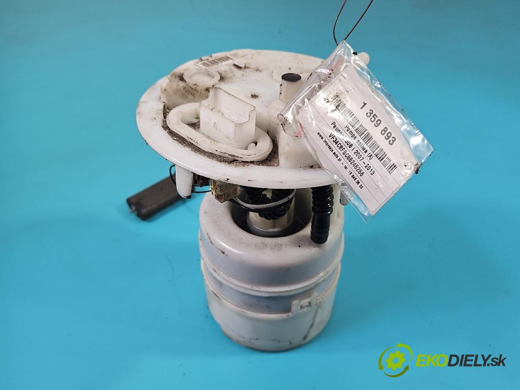 Peugeot 308 I 2007-2013 1.4 16V 95 hp manual 70 kW 1397 cm3 5- čerpadlo paliva 9681235080