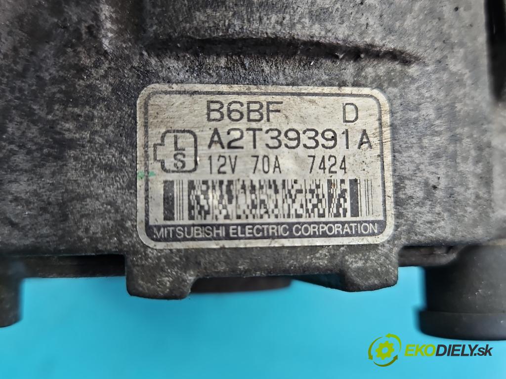 Mazda Xedos 6 1.6 16V 107 HP manual 79 kW 1598 cm3 4- Alternator A2T39391A (Alternátory)