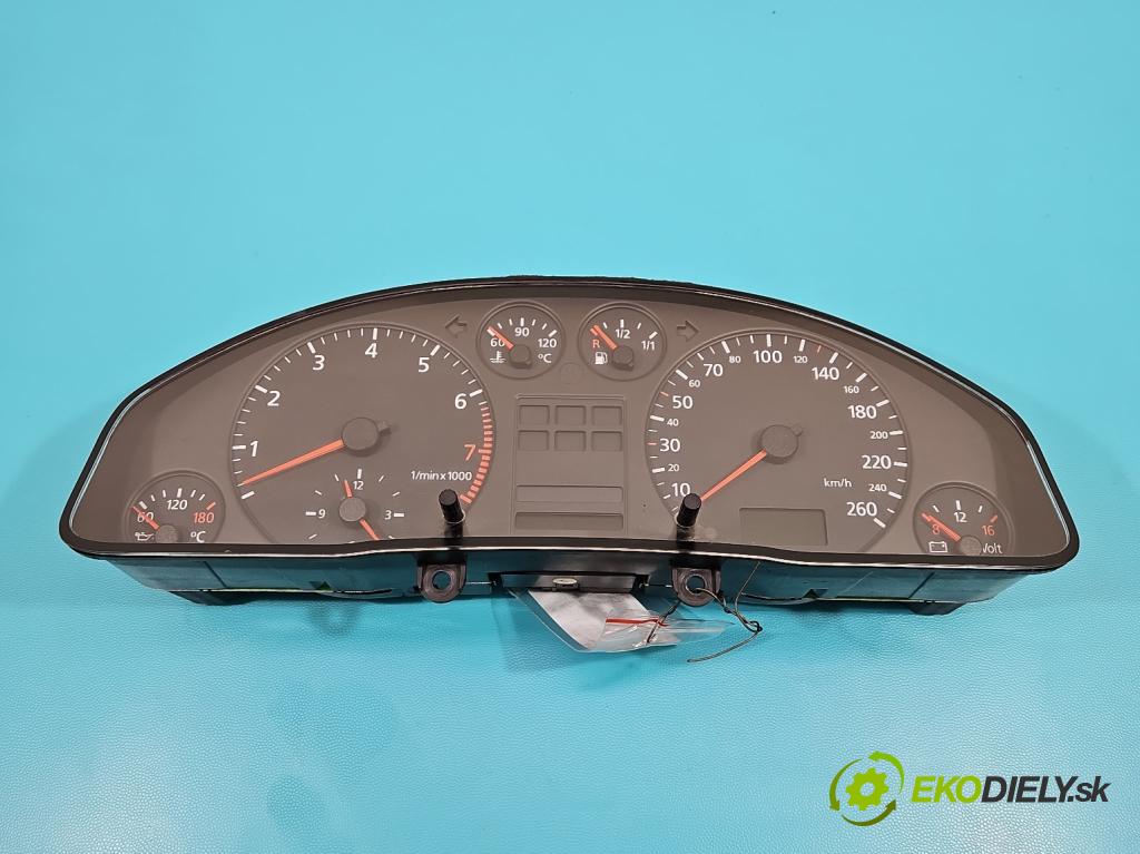Audi A6 C5 1997-2004 2.4 V6 165 HP manual 121 kW 2393 cm3 5- prístrojovka/ budíky 4B0919860P (Prístrojové dosky, displeje)