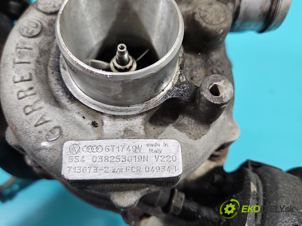 Seat Toledo II 1998-2004 1.9 tdi 110 hp manual 81 kW 1896 cm3 4- Turbodmychadlo 713673-2 (Turbodúchadla (kompletní))