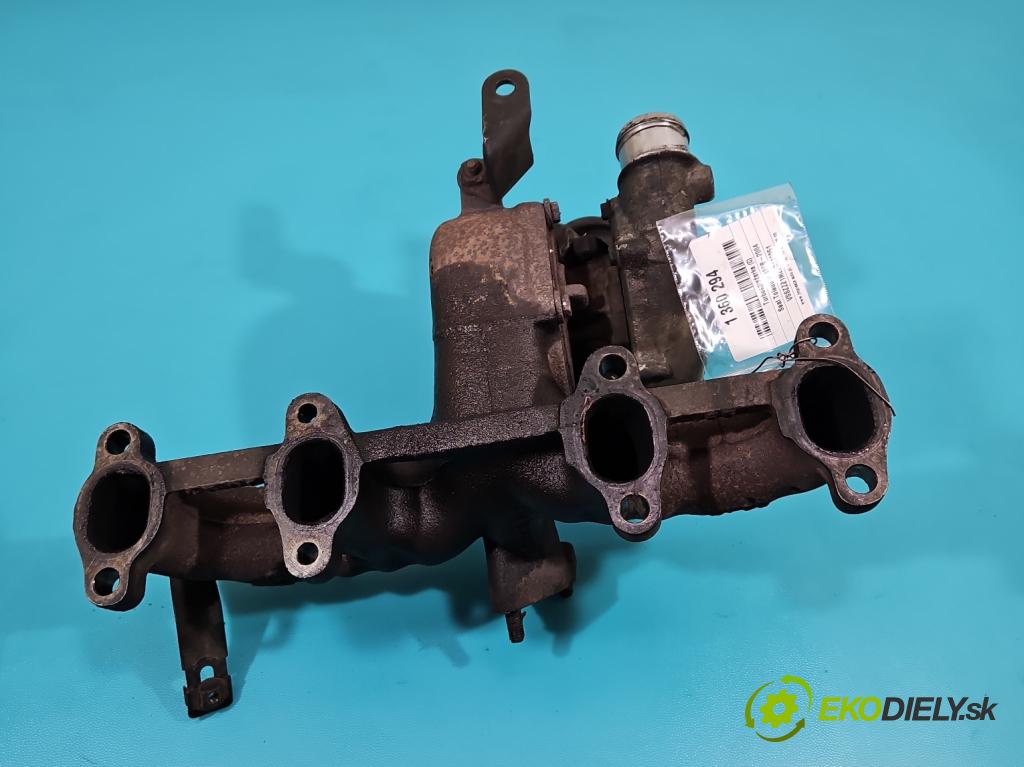 Seat Toledo II 1998-2004 1.9 tdi 110 hp manual 81 kW 1896 cm3 4- Turbodmychadlo 713673-2 (Turbodúchadla (kompletní))