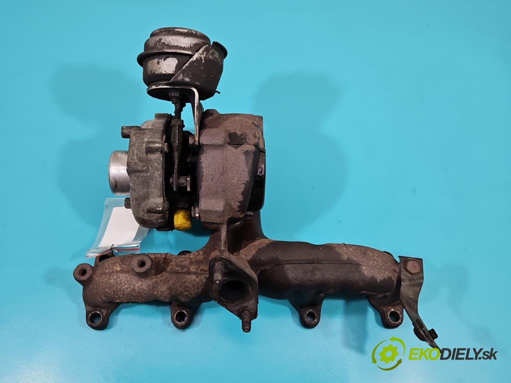 Seat Toledo II 1998-2004 1.9 tdi 110 hp manual 81 kW 1896 cm3 4- Turbodmychadlo 713673-2 (Turbodúchadla (kompletní))