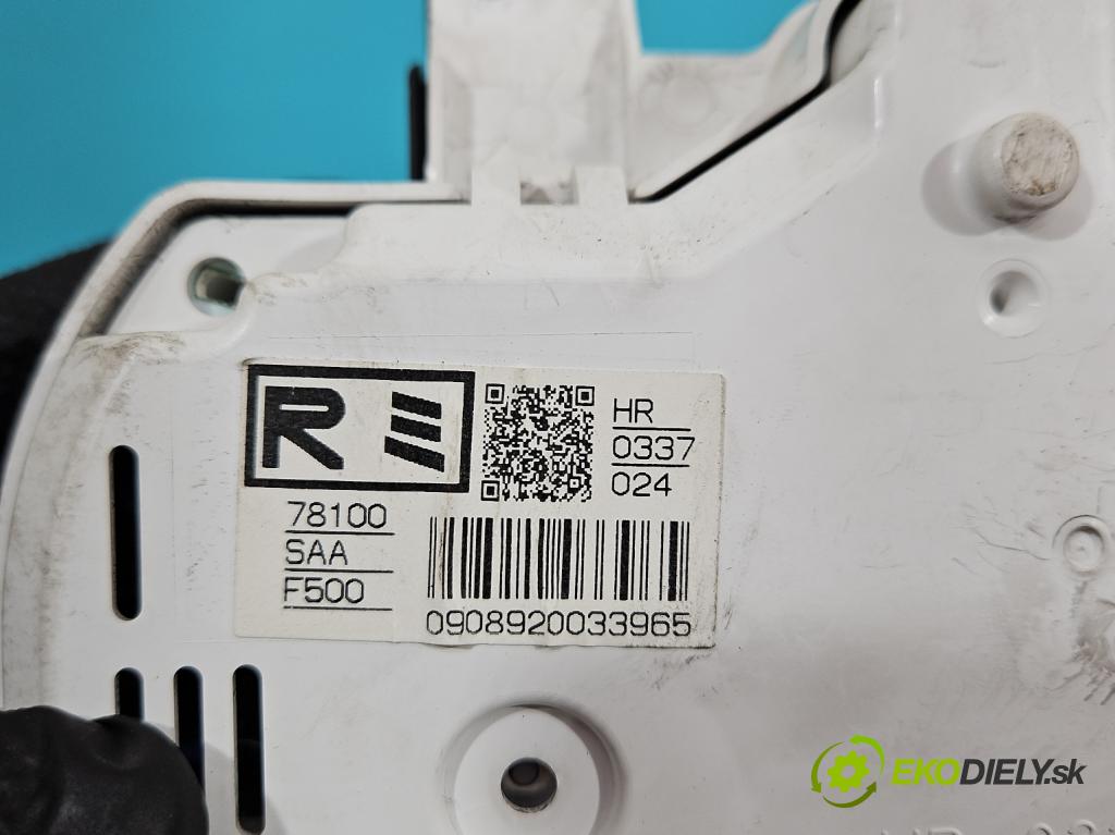 Honda Jazz II 2002-2008 1.3 83 HP manual 61 kW 1339 cm3 5- prístrojovka/ budíky 78100-SAA-F500 (Prístrojové dosky, displeje)