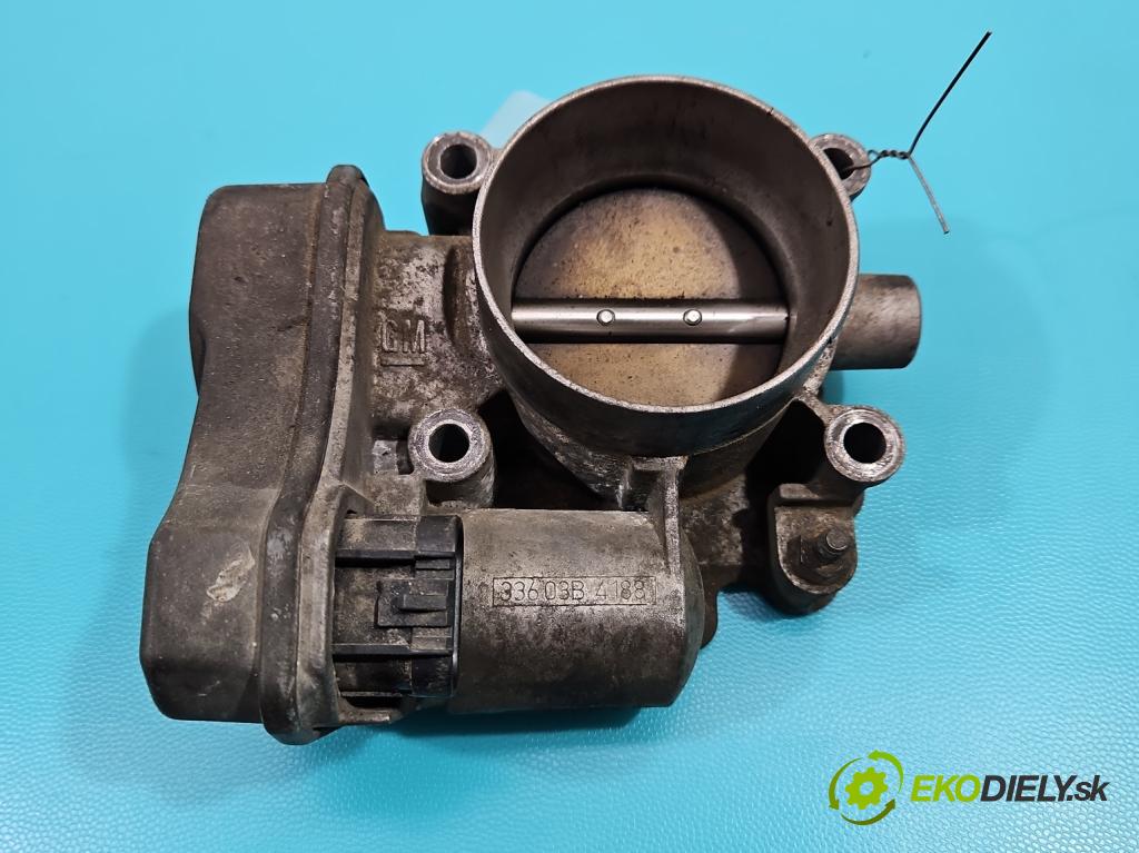 Opel Vectra C 2002-2008 2.2 16V 155 HP manual 114 kW 2198 cm3 4- klapka 33603B4188 (Škrtiace klapky)