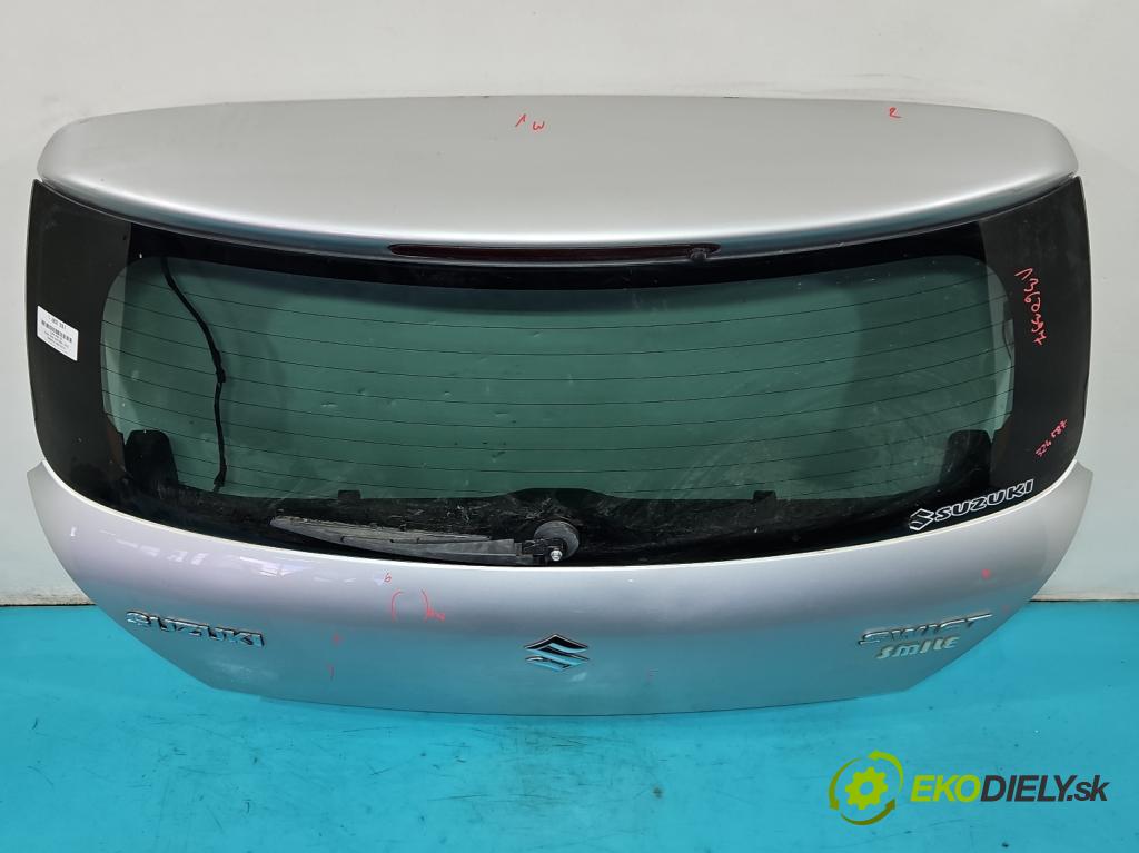 Suzuki Swift Mk6 2005-2010 1.3 16V 90 hp manual 66 kW 1328 cm3 5- zadní kufrové dveře  (Zadní kapoty)
