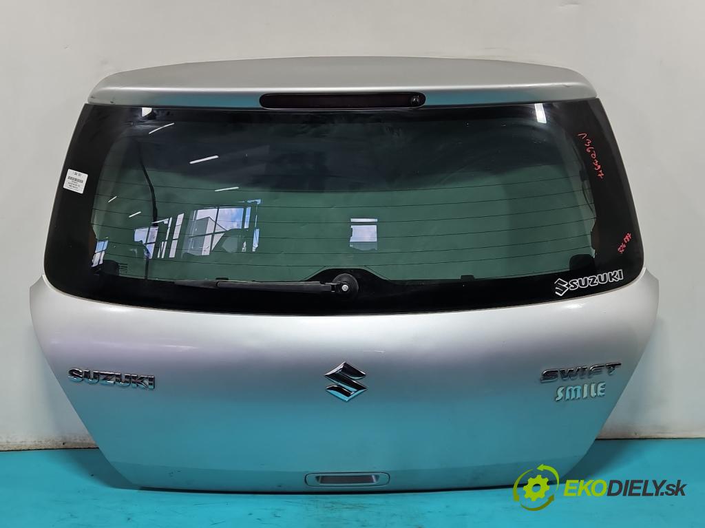 Suzuki Swift Mk6 2005-2010 1.3 16V 90 hp manual 66 kW 1328 cm3 5- zadní kufrové dveře  (Zadní kapoty)