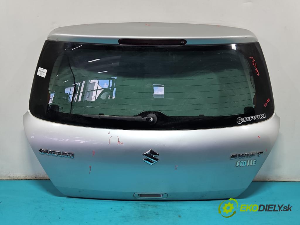 Suzuki Swift Mk6 2005-2010 1.3 16V 90 hp manual 66 kW 1328 cm3 5- zadní kufrové dveře  (Zadní kapoty)