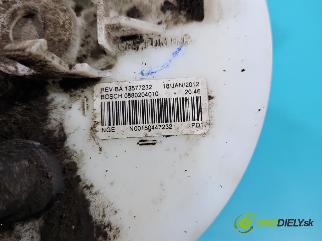 Opel Insignia A 2008-2017 2.0 cdti 194KM manual 143 kW 1956 cm3 5- čerpadlo paliva 13577232
