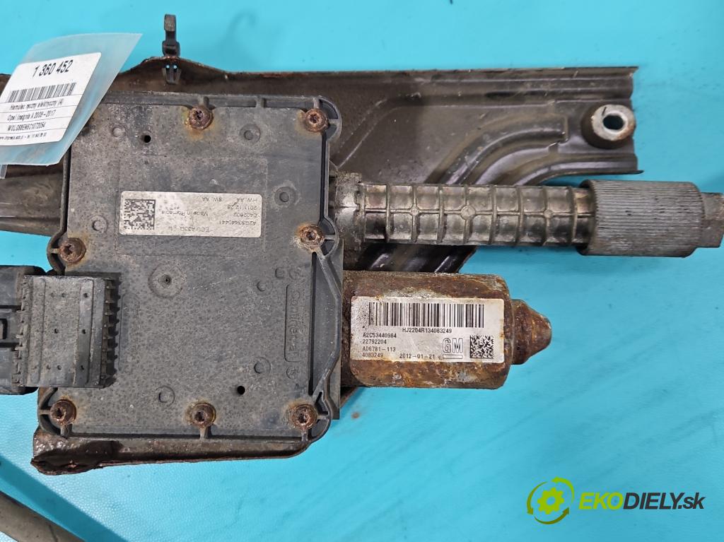 Opel Insignia A 2008-2017 2.0 cdti 194KM: manual 143 kW 1956 cm3 5- Brzda manuál: elektrický: 22792204 (Ručné brzdy)