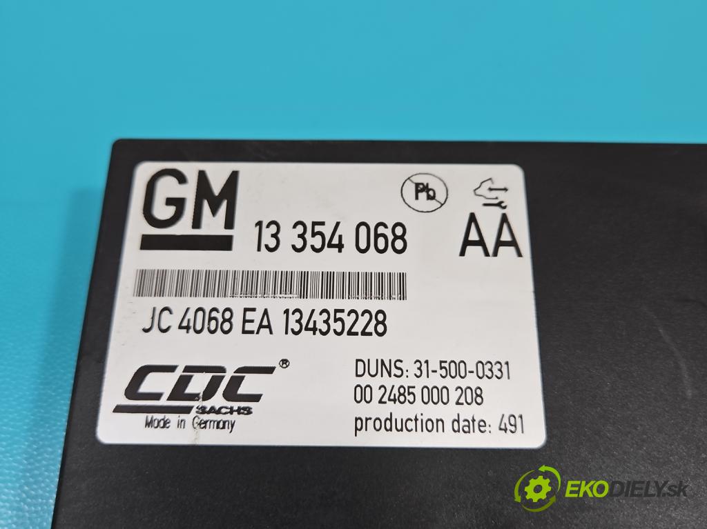Opel Insignia A 2008-2017 2.0 cdti 194KM: manual 143 kW 1956 cm3 5- modul riadiaca jednotka 13354068 (Ostatné)