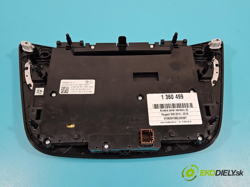 Peugeot 508 2010-2018 1.6 THP 156 HP manual 115 kW 1598 cm3 4- panel kúrenia