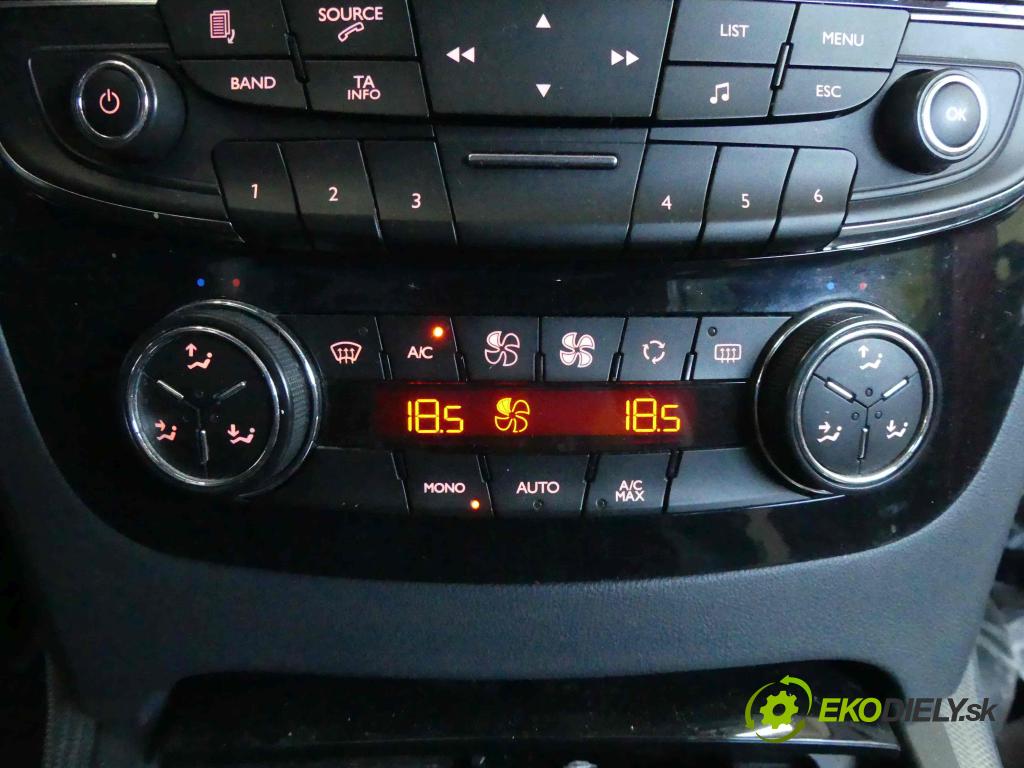 Peugeot 508 2010-2018 1.6 THP 156 HP manual 115 kW 1598 cm3 4- panel kúrenia 