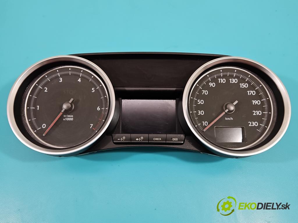 Peugeot 508 2010-2018 1.6 THP 156 HP manual 115 kW 1598 cm3 4- prístrojovka/ budíky 9665962380 (Prístrojové dosky, displeje)