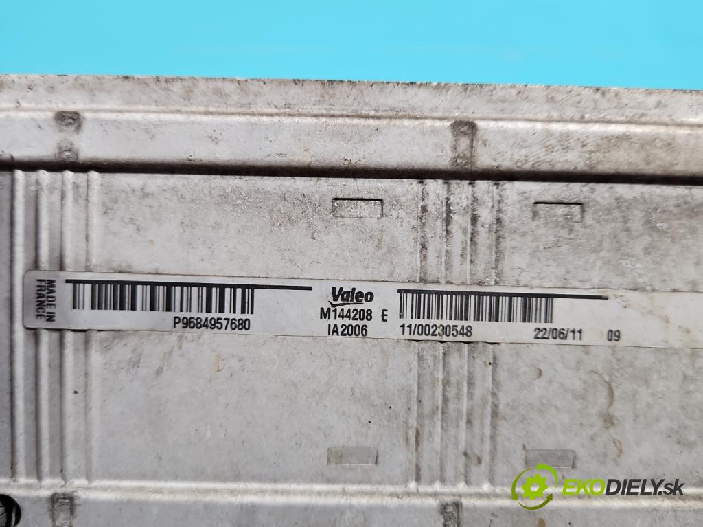Peugeot 508 2010-2018 1.6 THP 156 hp manual 115 kW 1598 cm3 4- Intercooler 9684957680 (Chladiče nasávaného vzduchu (intercoolery))