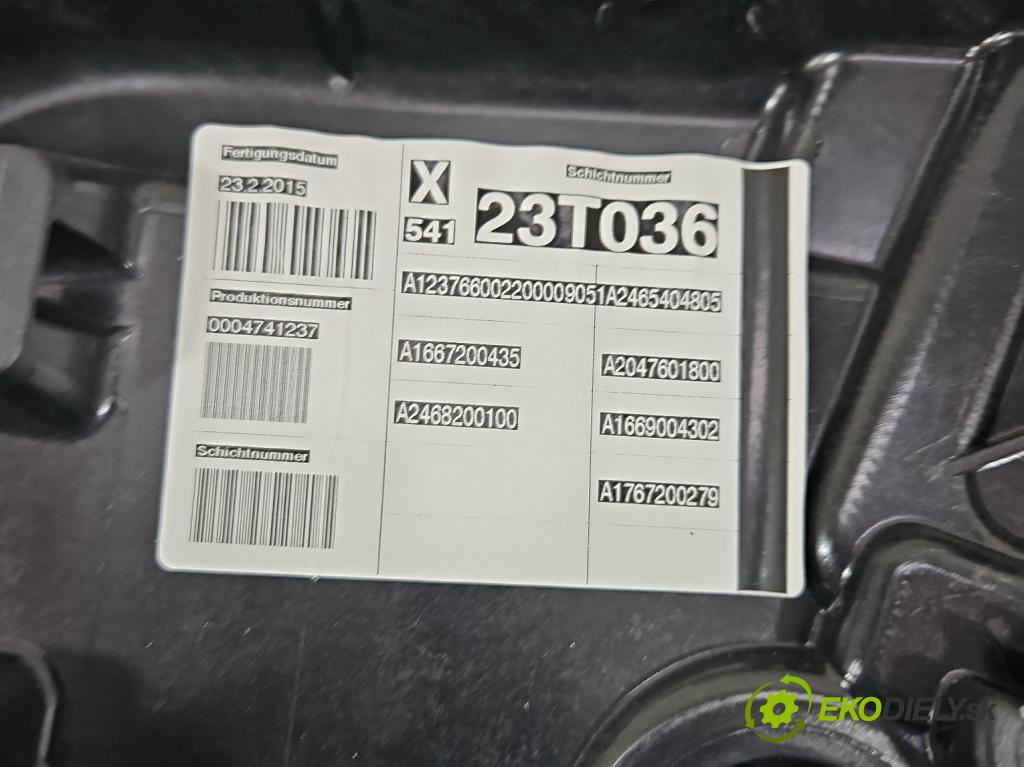 Mercedes GLA X156 2013-2019 1.6 T 156 hp automatic 115 kW 1595 cm3 5- mechanismus stahování přední pravý A2459065200