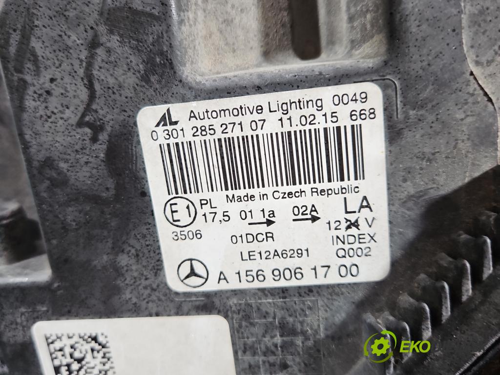 Mercedes GLA X156 2013-2019 1.6 T 156 hp automatic 115 kW 1595 cm3 5- světlo levý A1569061700 (Klika dveří ostatní)