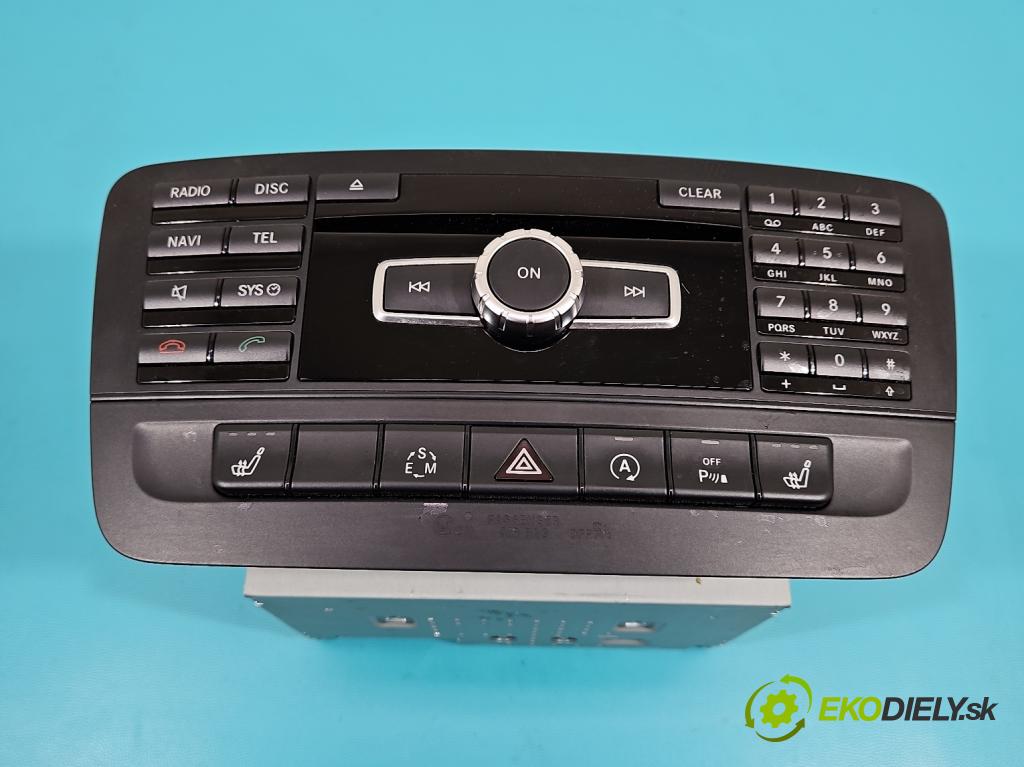 Mercedes GLA X156 2013-2019 1.6 T 156 HP automatic 115 kW 1595 cm3 5- Radio originál A2469000516