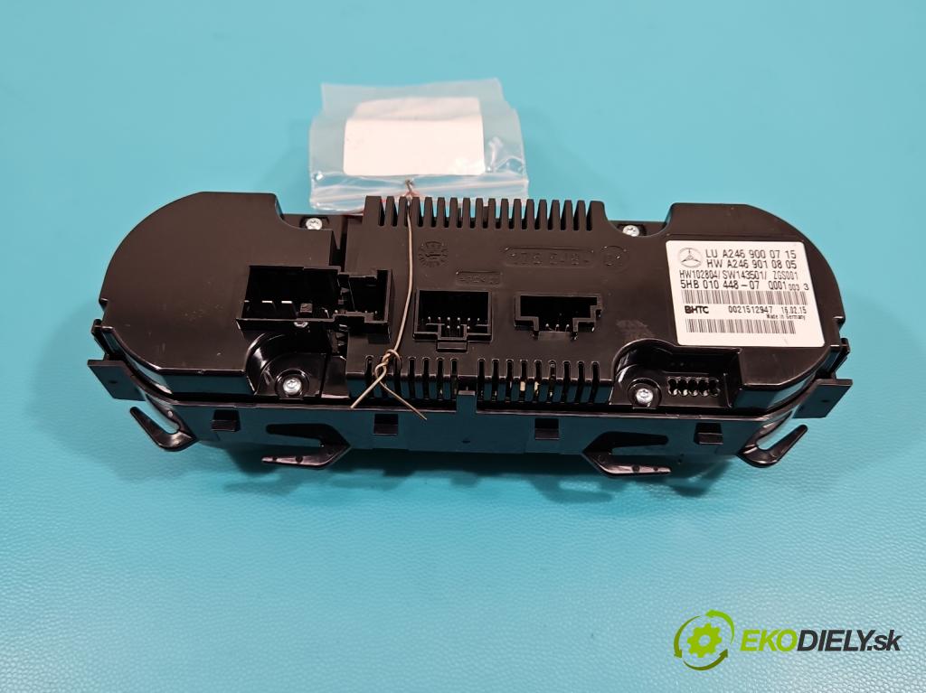 Mercedes GLA X156 2013-2019 1.6 T 156 HP automatic 115 kW 1595 cm3 5- panel kúrenia A2469000715