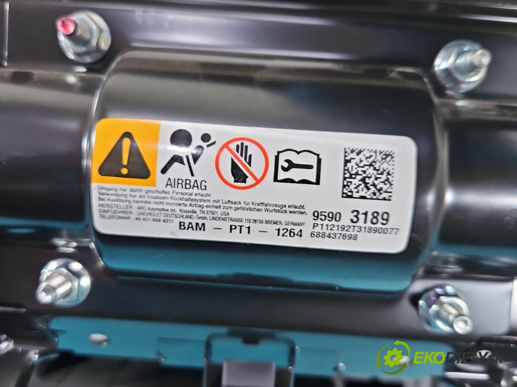 Chevrolet Aveo T300 2011-2014 1.2 16V 86 HP manual 63 kW 1229 cm3 4- airbag vzduch: spolujezdce: 95903189 (Airbag)