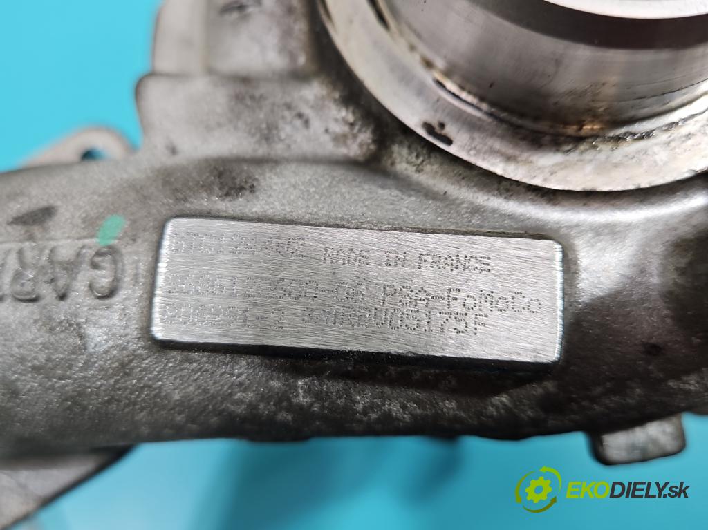 Ford Focus Mk3 2010-2018 1.6 tdci 95 HP manual 70 kW 1560 cm3 5- turbodúchadlo, turbo 806291-2 (Turbodúchadlo (kompletné))