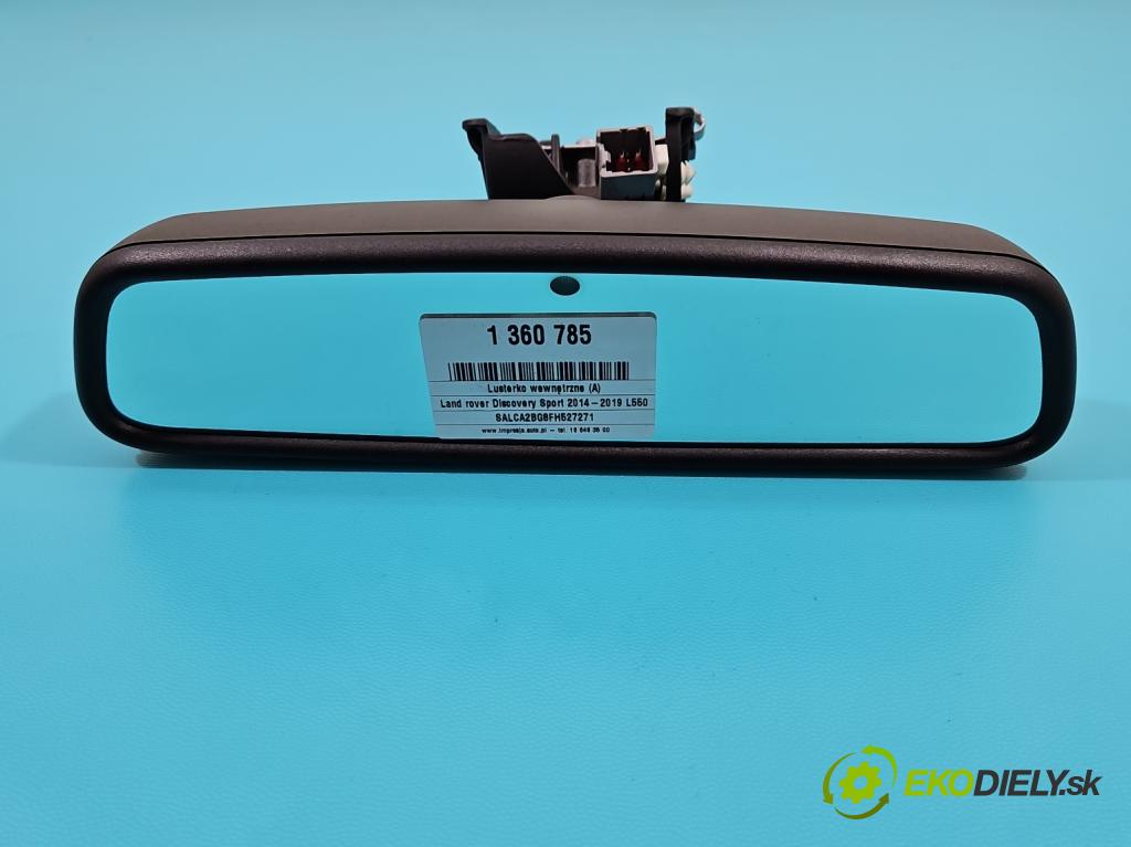 Land rover Discovery Sport 2014-2019 L550 2.0 T 241KM automatic 177 kW 1999 cm3 5- zpětné zrcátko vnitřní FK72-17E678-CA (Světla vnitřní)