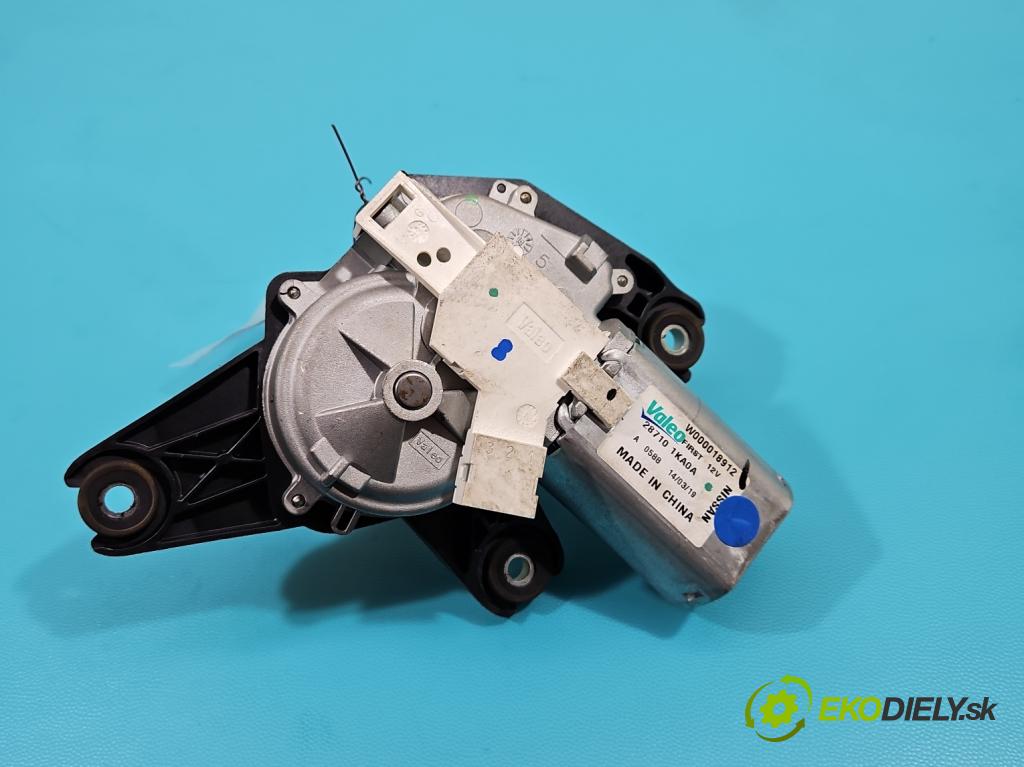 Nissan Juke I 2010-2019 1.2 T 116 hp manual 85 kW 1197 cm3 5- motor stěrače zadní 28710-1KA0A