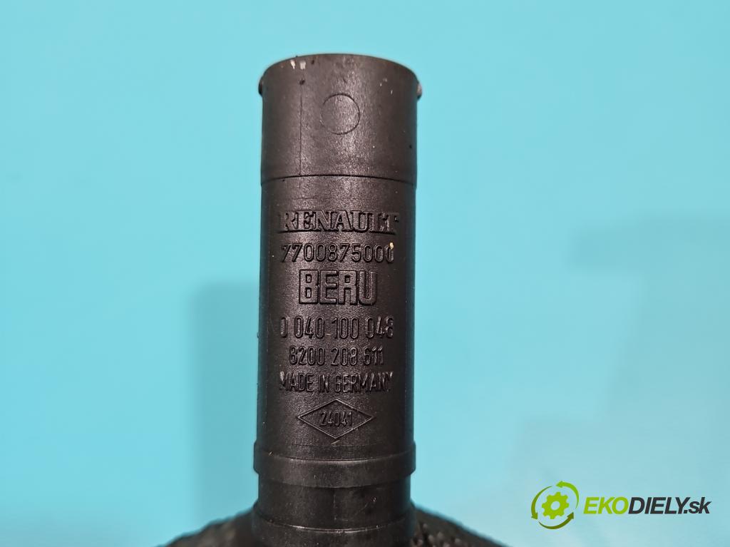 Renault Megane I 1995-2003 1.4 16V 95 HP manual 70 kW 1390 cm3 5- cievka zapaľovacia 7700875000 (Zapaľovacie cievky, moduly)