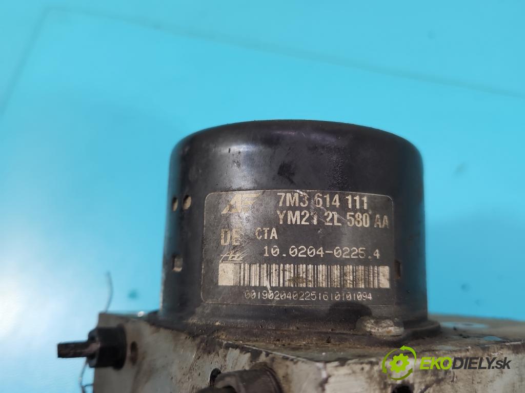 Vw Sharan I 1995-2010 1.9 tdi 116 HP manual 85 kW 1896 cm3 5- čerpadlo abs 7M3614111 (Pumpy ABS)