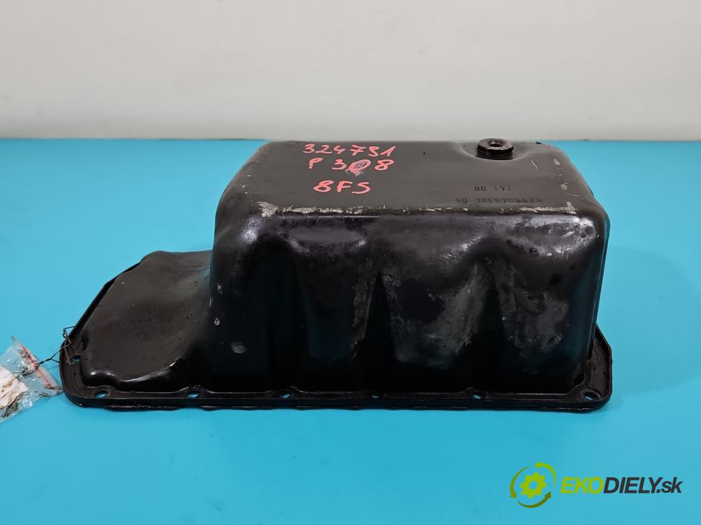 Peugeot 308 I 2007-2013 1.4 16V 95 HP manual 70 kW 1397 cm3 5- vaňa olejová 8FS (Olejové vane)