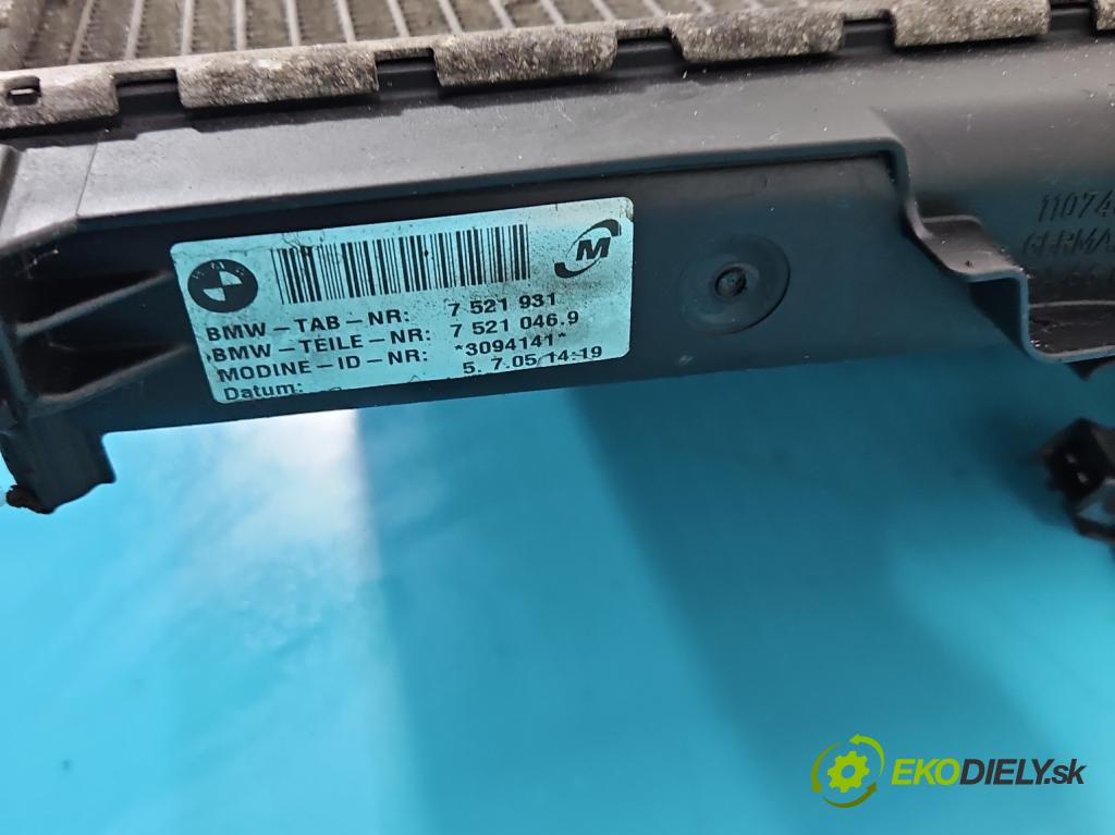 Bmw 1 E87 2004-2011 1.6 116 hp manual 85 kW 1596 cm3 5- Chladič vody 7521931 (Chladiče vody)