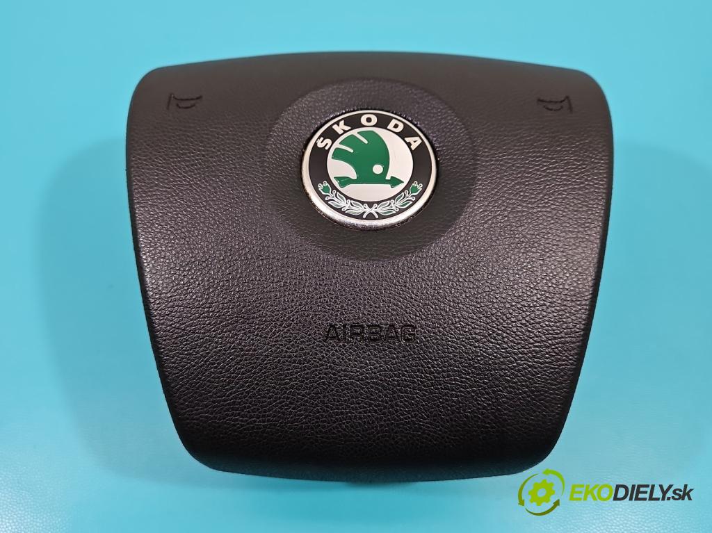 Skoda Octavia II 2004-2013 1.9 tdi 105 HP manual 77 kW 1896 cm3 5- airbag vzduch: Řidiči: 1Z0880201N (Airbag)