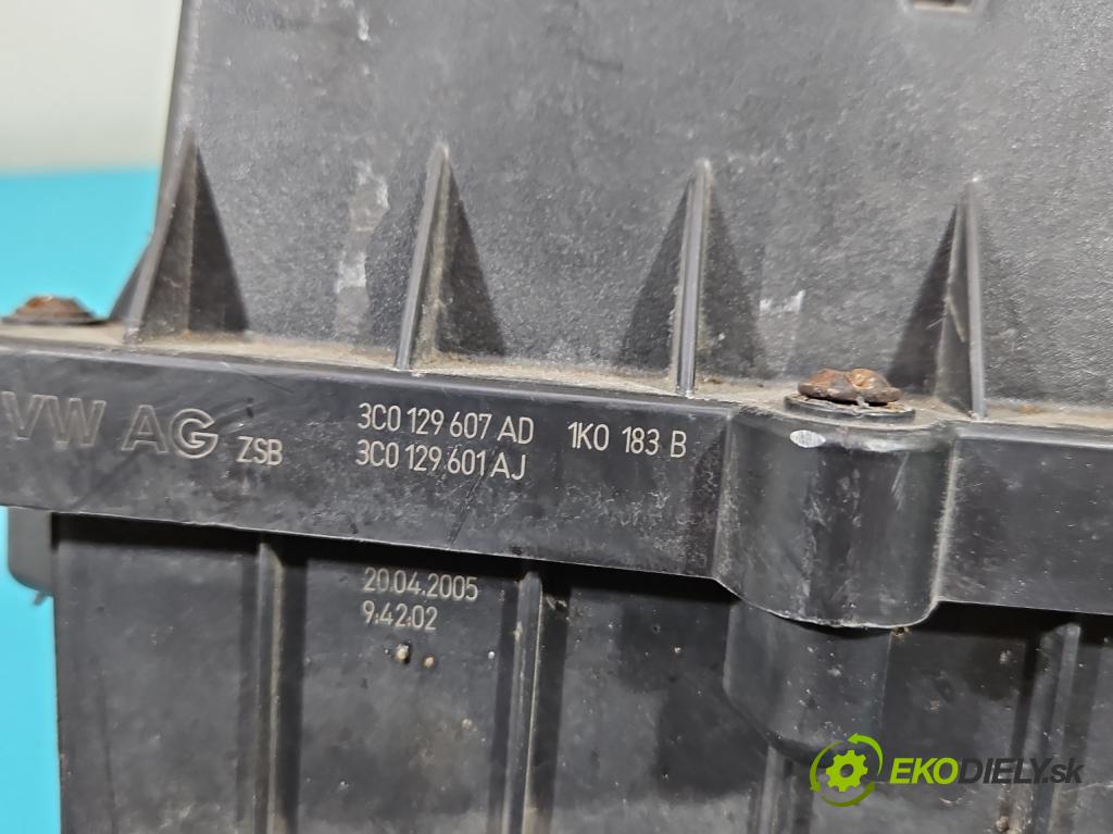 Skoda Octavia II 2004-2013 1.9 tdi 105 HP manual 77 kW 1896 cm3 5- obal filtra vzduchu 3C0129607AD (Obaly filtrov vzduchu)