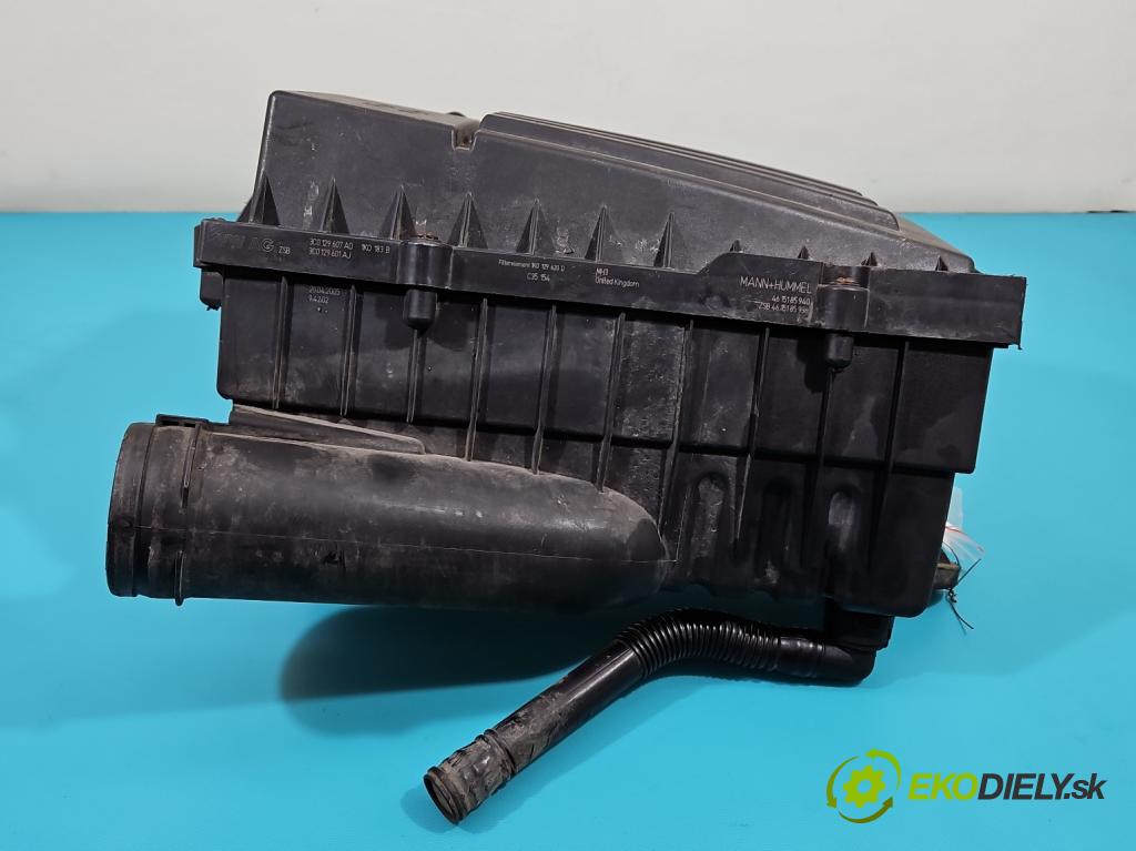 Skoda Octavia II 2004-2013 1.9 tdi 105 HP manual 77 kW 1896 cm3 5- obal filtra vzduchu 3C0129607AD (Obaly filtrov vzduchu)