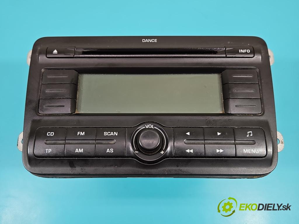 Skoda Roomster 1.4 tdi 69KM manual 51 kW 1422 cm3 5- Radio originál 5J0035161